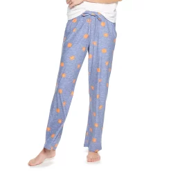 Women's Sonoma Goods For Life® Cozy Pajama Pants -Sonoma Goods For Life Shop 4211999 Navy Pumpkin Spice