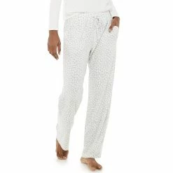 Women's Sonoma Goods For Life® Cozy Pajama Pants -Sonoma Goods For Life Shop 4211999 Neutral Leopard
