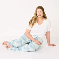 Plus Size Sonoma Goods For Life® Knit Pajama Pants 37 Plus Size Sonoma Goods For Life® Knit Pajama Pants -Sonoma Goods For Life Shop 4212360 ALT3