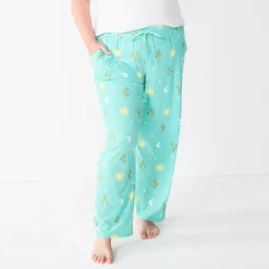 Plus Size Sonoma Goods For Life® Knit Pajama Pants 22 Plus Size Sonoma Goods For Life® Knit Pajama Pants -Sonoma Goods For Life Shop 4212360 Turquoise Summer