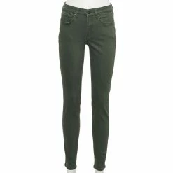 Women's Sonoma Goods For Life® Curvy High-Waisted Skinny Jeans -Sonoma Goods For Life Shop 4342530 Dark Gray