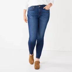 Women's Sonoma Goods For Life® Curvy High-Waisted Skinny Jeans -Sonoma Goods For Life Shop 4342530 Napa