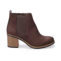 Sonoma Goods For Life® Spaniel Women's High Heel Ankle Boots -Sonoma Goods For Life Shop 4514963 Brown