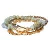 Sonoma Goods For Life® Gold Tone & Gray Tones Beaded Stretch Bracelet Set