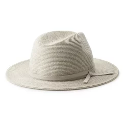 Women's Sonoma Goods For Life® Panama Hat with Flat Knotted Cord -Sonoma Goods For Life Shop 4836244 Gray