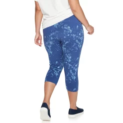 Plus Size Sonoma Goods For Life® Knit Capri Leggings -Sonoma Goods For Life Shop 4878367 ALT