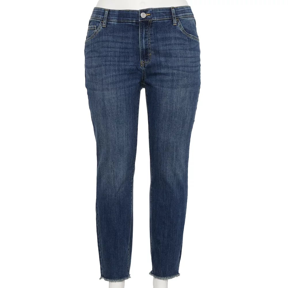 Plus Size Sonoma Goods For Life® Premium Mid-Rise Skinny Jeans 5 Plus Size Sonoma Goods For Life® Premium Mid-Rise Skinny Jeans - Image 5