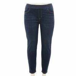 Plus Size Sonoma Goods For Life® Comfortable Favorite Mid-Rise Jeggings -Sonoma Goods For Life Shop 4916239 Eastin