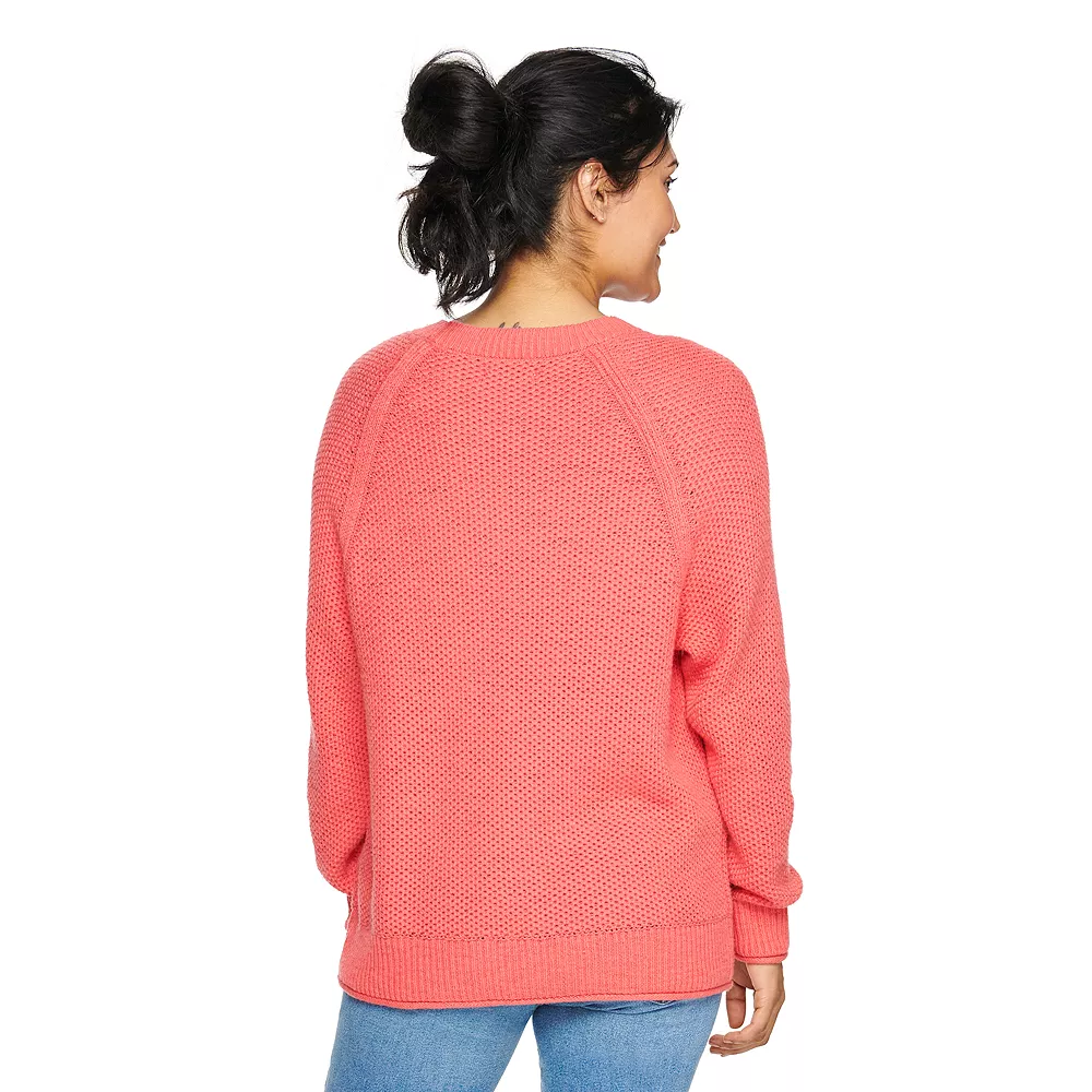 Women's Sonoma Goods For Life® All Over Stitch Crewneck Sweater 17 Women's Sonoma Goods For Life® All Over Stitch Crewneck Sweater - Image 17