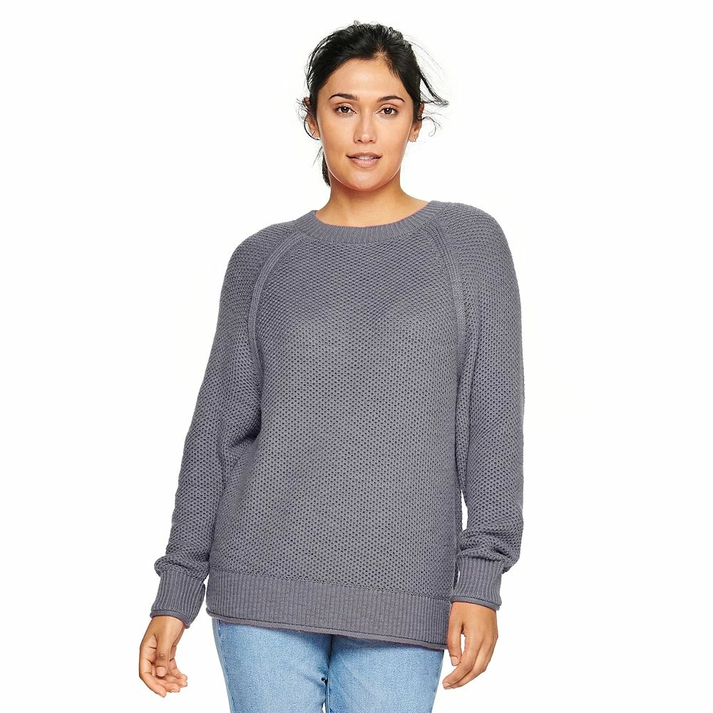 Women's Sonoma Goods For Life® All Over Stitch Crewneck Sweater 15 Women's Sonoma Goods For Life® All Over Stitch Crewneck Sweater - Image 15