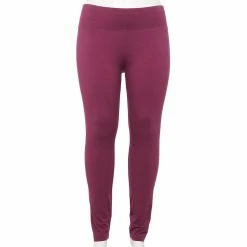 Plus Size Sonoma Goods For Life® Midrise Leggings -Sonoma Goods For Life Shop 4966829 Plum