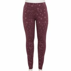 Plus Size Sonoma Goods For Life® Midrise Leggings -Sonoma Goods For Life Shop 4966829 Plum Geo Floral