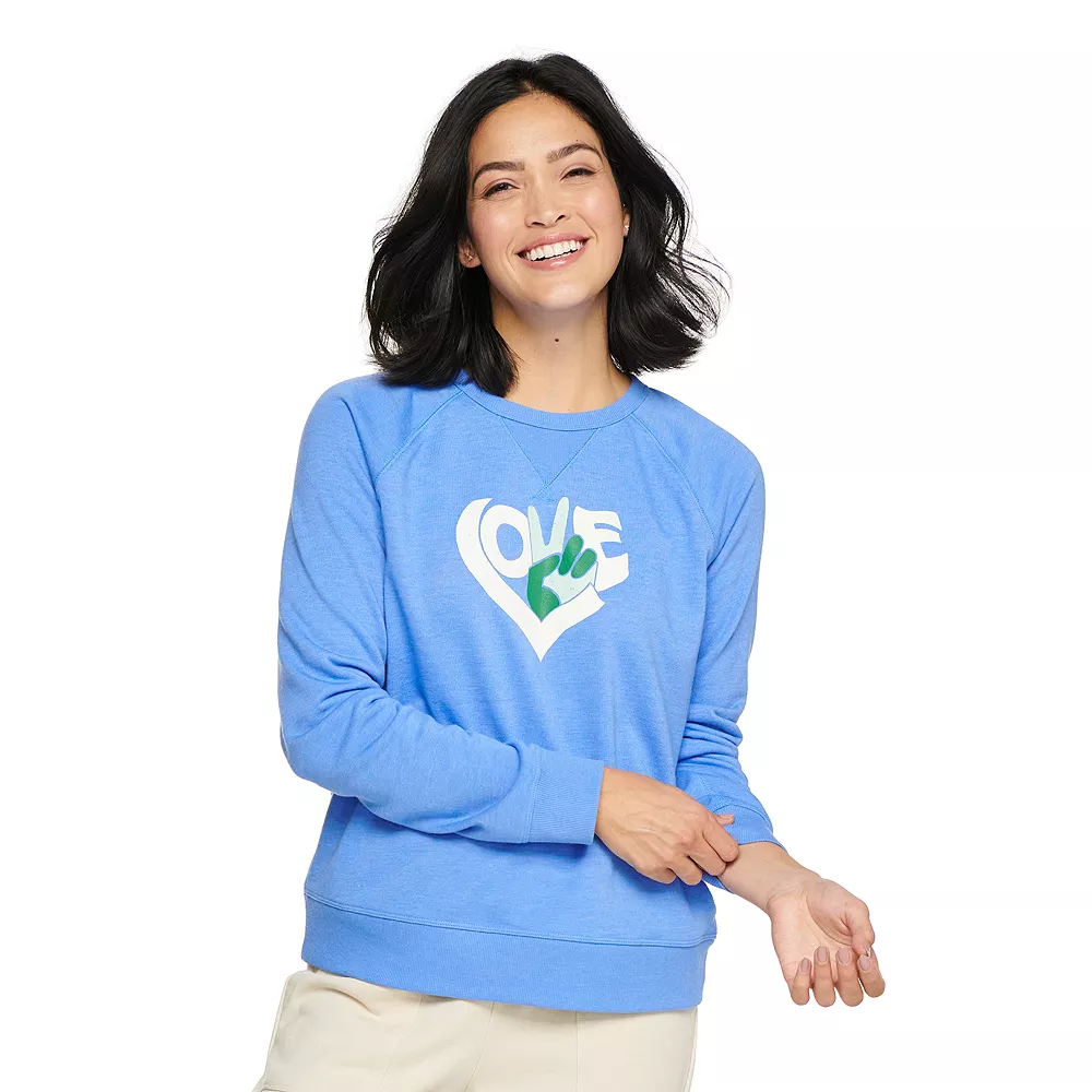 Women's Sonoma Goods For Life® Everyday Crewneck Sweatshirt 1 Women's Sonoma Goods For Life® Everyday Crewneck Sweatshirt