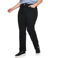 Plus Size Sonoma Goods For Life® Premium Elastic-Waist Midrise Straight-Leg Jeans 12 Plus Size Sonoma Goods For Life® Premium Elastic-Waist Midrise Straight-Leg Jeans -Sonoma Goods For Life Shop 4988856 Park