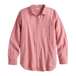 Women's Sonoma Goods For Life® Essential Everyday Button-Down Shirt 37 Women's Sonoma Goods For Life® Essential Everyday Button-Down Shirt -Sonoma Goods For Life Shop 4991213 ALT5