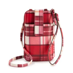 Sonoma Goods For Life® Jacqui RFID-Blocking Wallet on a String -Sonoma Goods For Life Shop 5009989 Red Plaid