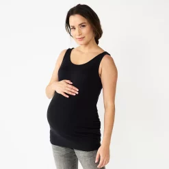 Maternity Sonoma Goods For Life® Essential Tank -Sonoma Goods For Life Shop 5010254 Black