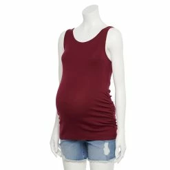 Maternity Sonoma Goods For Life® Essential Tank -Sonoma Goods For Life Shop 5010254 Burgundy