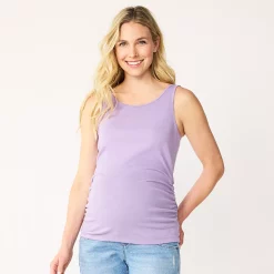 Maternity Sonoma Goods For Life® Essential Tank -Sonoma Goods For Life Shop 5010254 Violet