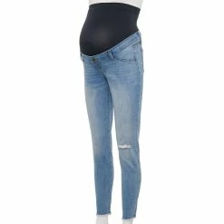 Maternity Sonoma Goods For Life® Inset Belly Jeggings -Sonoma Goods For Life Shop 5032473 Light Wash