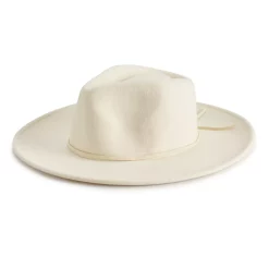Women's Sonoma Goods For Life® Felt Fedora with Suede Band 14 Women's Sonoma Goods For Life® Felt Fedora with Suede Band -Sonoma Goods For Life Shop 5044940 Ivory