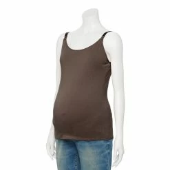 Maternity Sonoma Goods For Life® Nursing Shelf Cami -Sonoma Goods For Life Shop 5083322 Bittersweet Merlot