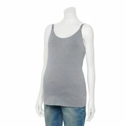 Maternity Sonoma Goods For Life® Nursing Shelf Cami -Sonoma Goods For Life Shop 5083322 Gray