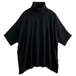 Women's Sonoma Goods For Life® Turtleneck Poncho -Sonoma Goods For Life Shop 5161618 ALT3