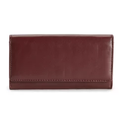 Sonoma Goods For Life® Lambskin Leather RFID-Blocking Full Clutch Wallet