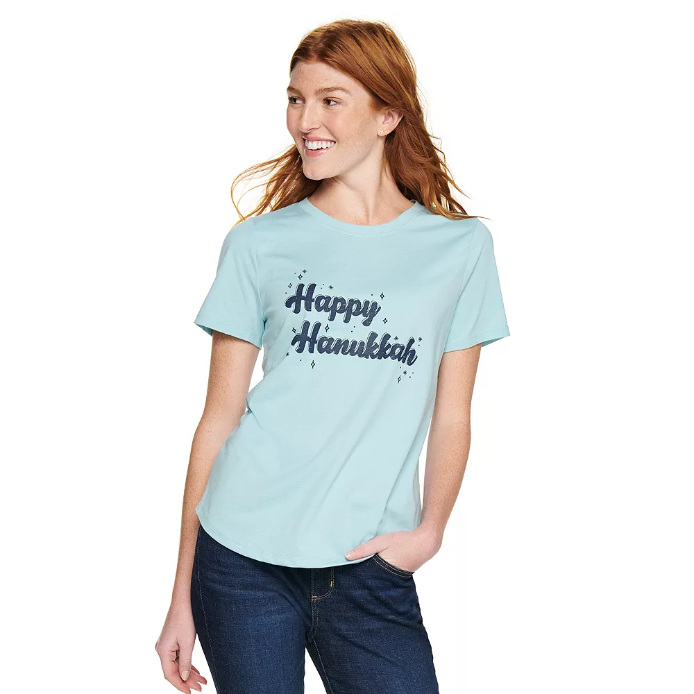 Women's Sonoma Goods For Life® Short Sleeve Holiday Graphic Tee 12 Women's Sonoma Goods For Life® Short Sleeve Holiday Graphic Tee - Image 12