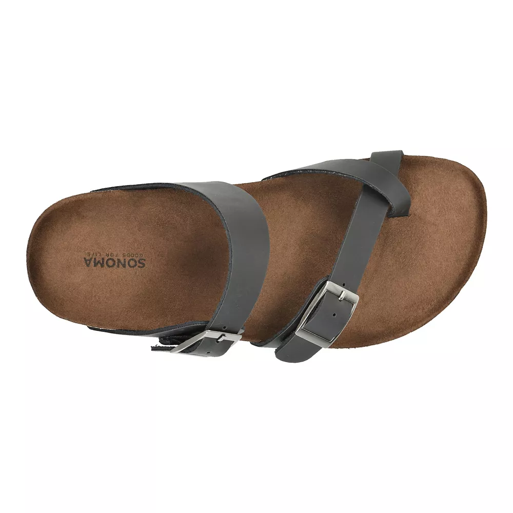 Sonoma Goods For Life® Gojiberry Women's Leather Sandals 6 Sonoma Goods For Life® Gojiberry Women's Leather Sandals - Image 6