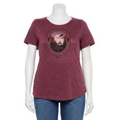 Plus Size Sonoma Goods For Life® National Parks Graphic Tee -Sonoma Goods For Life Shop 5212613 Grand Canyon Dark Pink