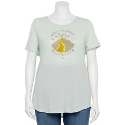 Plus Size Sonoma Goods For Life® National Parks Graphic Tee -Sonoma Goods For Life Shop 5212613 Hawaii Yellow