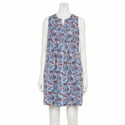 Women's Sonoma Goods For Life® Pintuck Linen-Blend Dress 26 Women's Sonoma Goods For Life® Pintuck Linen-Blend Dress -Sonoma Goods For Life Shop 5215954 Americana Floral