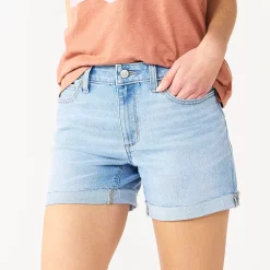 Women's Sonoma Goods For Life® High-Waist 5" Jean Shorts -Sonoma Goods For Life Shop 5218635 Orchard