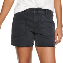 Women's Sonoma Goods For Life® High-Waist 5" Jean Shorts -Sonoma Goods For Life Shop 5218635 Silva