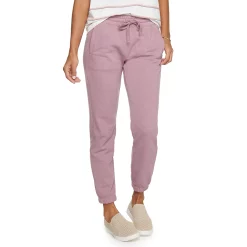 Women's Sonoma Goods For Life® Cinched Knit Jogger Pants -Sonoma Goods For Life Shop 5225497 Lavender