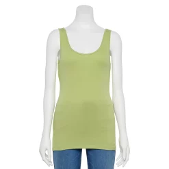 Women's Sonoma Goods For Life® Layering Tank -Sonoma Goods For Life Shop 5226500 Glenn Lime