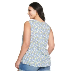 Plus Size Sonoma Goods For Life® V-Neck Tank -Sonoma Goods For Life Shop 5226888 ALT