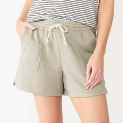 Women's Sonoma Goods For Life® French Terry Sweat Shorts 11 Women's Sonoma Goods For Life® French Terry Sweat Shorts -Sonoma Goods For Life Shop 5234547 Cement