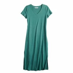 Women's Sonoma Goods For Life® Knit Midi T-Shirt Dress 17 Women's Sonoma Goods For Life® Knit Midi T-Shirt Dress -Sonoma Goods For Life Shop 5236607 ALT5