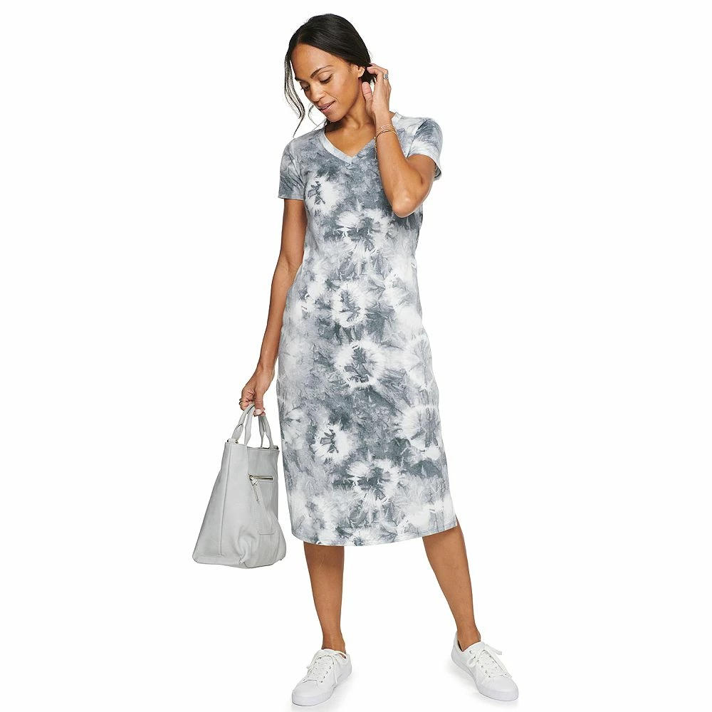 Women's Sonoma Goods For Life® Knit Midi T-Shirt Dress 6 Women's Sonoma Goods For Life® Knit Midi T-Shirt Dress - Image 6