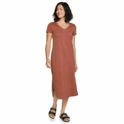 Women's Sonoma Goods For Life® Knit Midi T-Shirt Dress 10 Women's Sonoma Goods For Life® Knit Midi T-Shirt Dress -Sonoma Goods For Life Shop 5236607 Marsala Flower