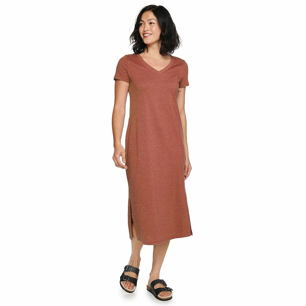 Women's Sonoma Goods For Life® Knit Midi T-Shirt Dress 2 Women's Sonoma Goods For Life® Knit Midi T-Shirt Dress - Image 2