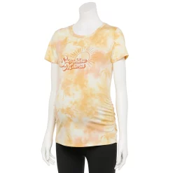 Maternity Sonoma Goods For Life® Fitted Crewneck Graphic Tee -Sonoma Goods For Life Shop 5237042 Sunshine Mama