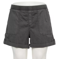 Plus Size Sonoma Goods For Life® Easy Pull-On Utility Shorts -Sonoma Goods For Life Shop 5239300 Dark Gray