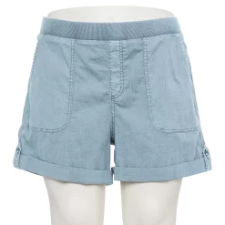 Plus Size Sonoma Goods For LifeĀ® Easy Pull-On Utility Shorts