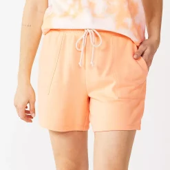 Petite Sonoma Goods For Life® French Terry Sweat Shorts -Sonoma Goods For Life Shop 5241314 Peach
