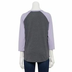 Women's Sonoma Goods For Life® Three Quarter Sleeve Baseball Graphic Tee -Sonoma Goods For Life Shop 5242169 ALT