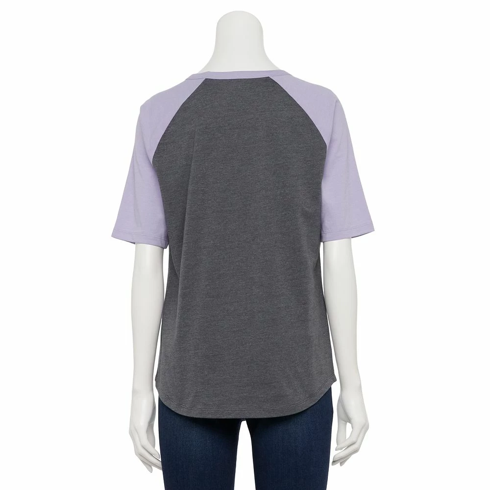 Women's Sonoma Goods For Life® Elbow Sleeve Baseball Graphic Tee 11 Women's Sonoma Goods For Life® Elbow Sleeve Baseball Graphic Tee - Image 11